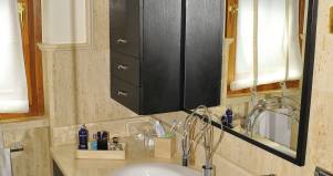 Mobile bagno in legno classico wenghe design esclusivo